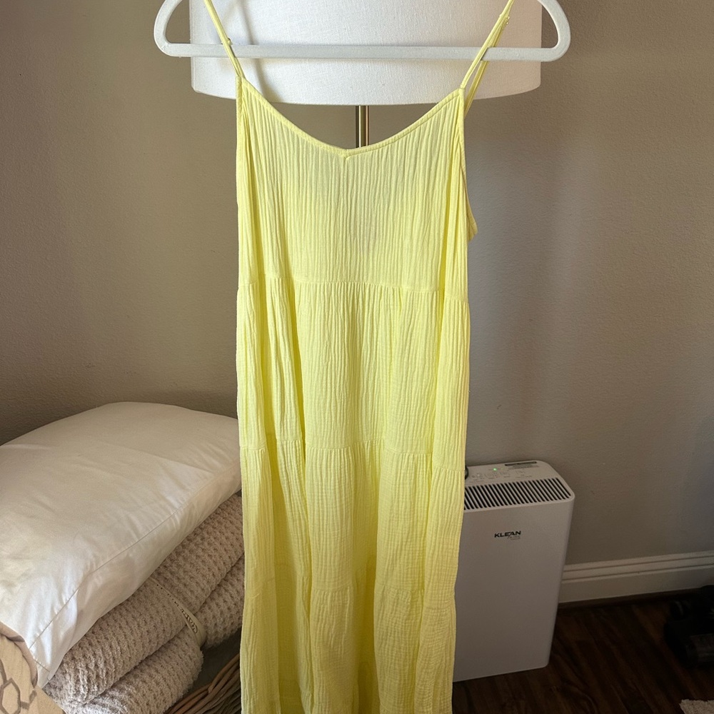 Caroline Maxi Dress - Yellow